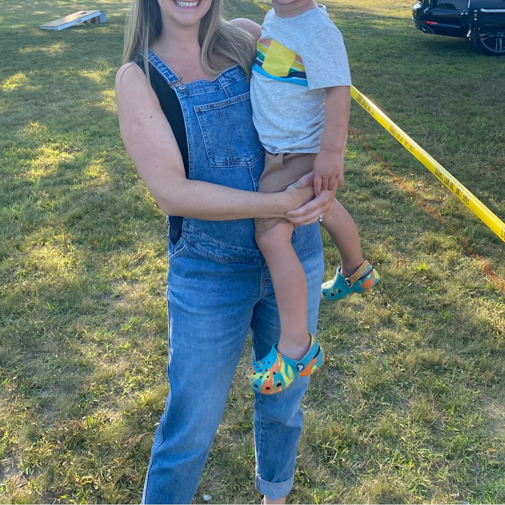 Old Navy Maternity Jean Overalls